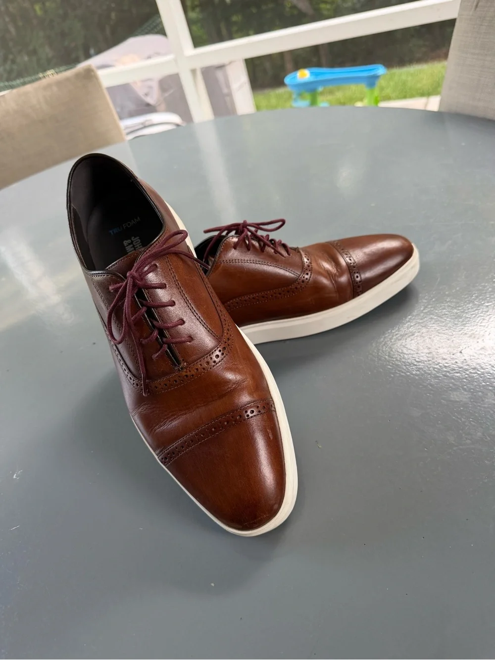 Johnston & Murphy Upton Wingtip Dress Shoes
